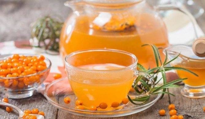 Чай с облепихой — как приготовить вкусный напиток в домашних условиях itemprop=