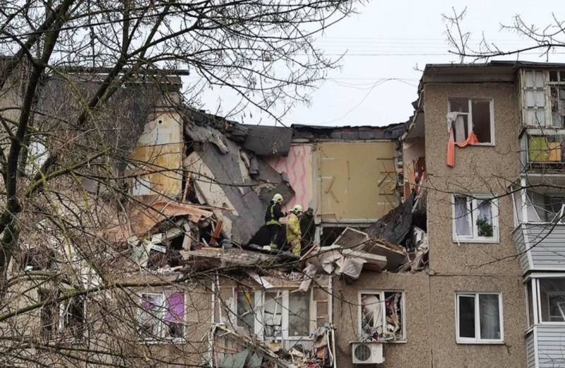 Взрыв бытового газа в Ступино