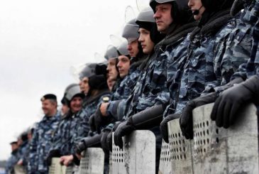 3 октября 2022 Россия празднует «День ОМОНа» милиция устраивает торжественное вручение наград