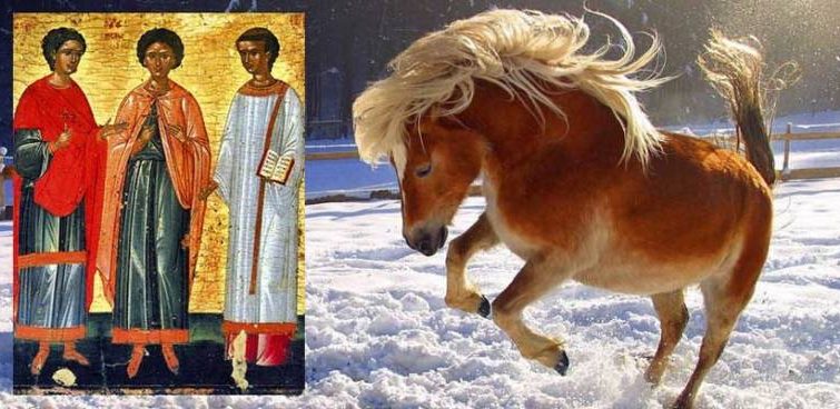 В праздник Гурьев день 28 ноября с особым трепетом относятся к лошадям itemprop=