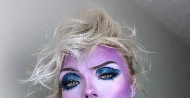 Необычные идеи с фото для создания макияжа и грима на Хэллоуин 2021 в домашних условиях itemprop=