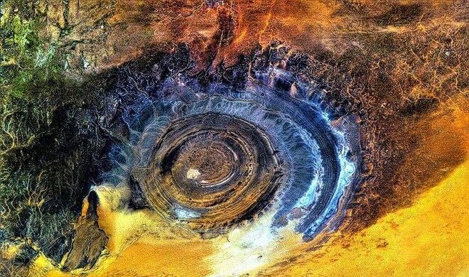 Что такое Око Земли в Сахаре: история образования и особенности уникального природного объекта