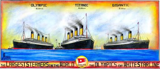 Два брата «Титаника»: история удивительных кораблей itemprop=
