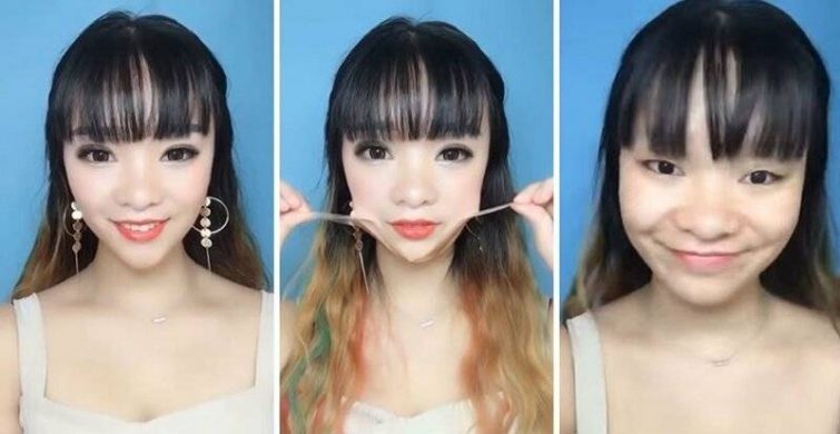 Странности японских девушек: что японки пихают себе в нос и зачем используют скотч для лица itemprop=
