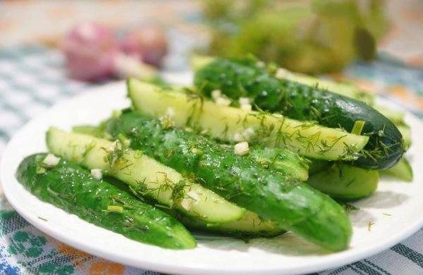 Рецепты вкусных малосольных огурцов в пакете с укропом и чесноком Рецепты вкусных малосольных огурцов в пакете с укропом и чесноком itemprop=