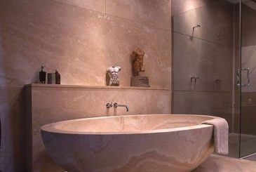 Очарование каменной ванны: Роскошь и стиль для вашего дома
