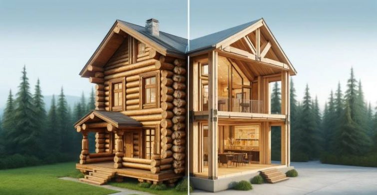 Сравнение домов из бревна и каркасных домов: что лучше для вас